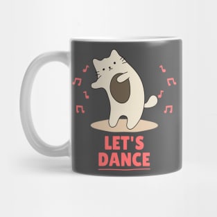 Let's Dance Cat Mug